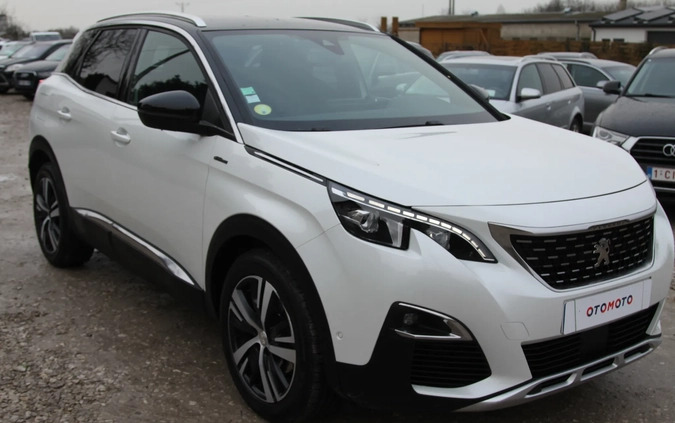 Peugeot 3008 cena 65900 przebieg: 179000, rok produkcji 2017 z Prabuty małe 301